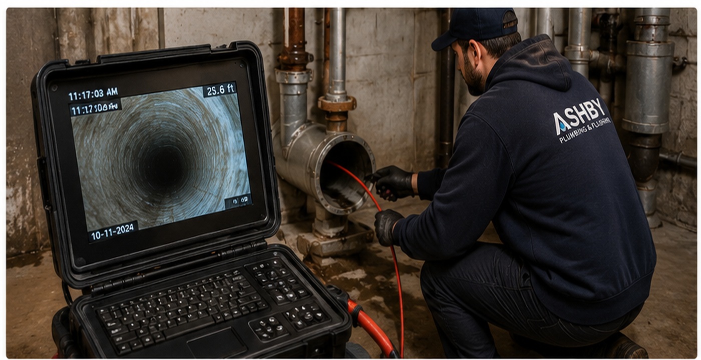 Professional sewer camera inspection equipment in Toronto